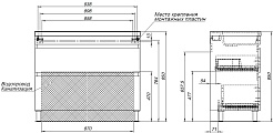 Aquanet Тумба с раковиной Нота New 100 дуб светлый – фотография-18