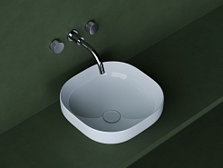 Ceramicanova Мебельная раковина Element 38 CN5032 белая – фотография-6