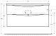 BelBagno Тумба с раковиной Marino-H60 120 подвесная Bianco Lucido – картинка-18
