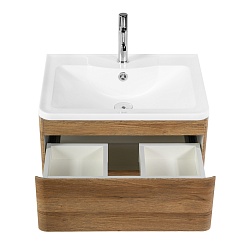 BelBagno Тумба под раковину Albano 70 подвесная Rovere Rustico – фотография-5