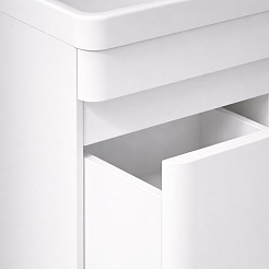 Vivon Тумба под раковину Atwood 80 напольная белая матовая – фотография-13