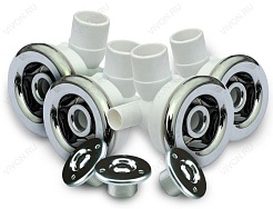 Aessel  Комплект гидро-аэромассажа Aessel Рейн Микст + массаж спины – фотография-1