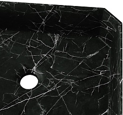 Teymi Раковина накладная Netta 50 T51204 черный мрамор – фотография-4