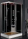 Eago Душевая кабина DZ954 F8 R черное стекло – фотография-4