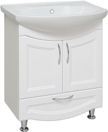 Runo Тумба под раковину Неаполь 65 белая – фотография-1