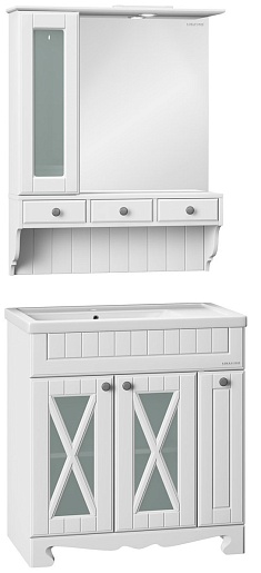  Зеркало-шкаф Дижон 80 – фотография-4