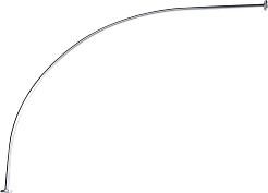 1Marka Карниз для ванны Aura 150x105 – фотография-1