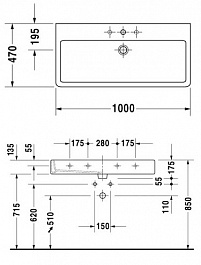 Duravit Раковина Vero 0454100000 – фотография-6