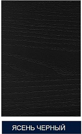 Акватон Тумба с раковиной "Леон 80 Н" ясень черный – фотография-6