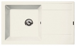 Florentina Мойка гранитная Липси 860 с крылом жасмин – фотография-1