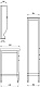 ASB-Woodline Тумба с раковиной Гранда 105 grigio серый – картинка-18