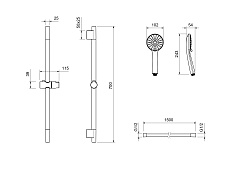 Aquatek Смеситель для ванны Ника AQ1833MB матовый черный – фотография-4
