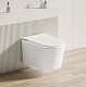 Allen Brau Унитаз подвесной Smart 4.I1001.20 белый с функцией биде – фотография-14