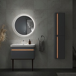 Equil Шкаф пенал Elegante 36 R/L мэйджик/дуб голиано – фотография-10