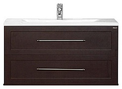 Misty Тумба для умывальника Марта 100 подвесная венге – фотография-1