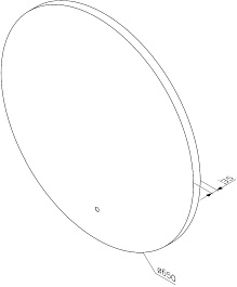 Am.Pm Зеркало X-Joy 65 круглое с подсветкой – фотография-10