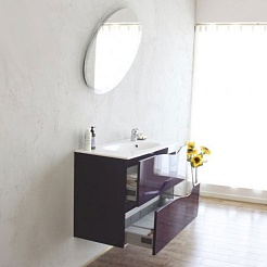 BelBagno Тумба с раковиной подвесная CLIMA 80 Crystal Violet – фотография-3