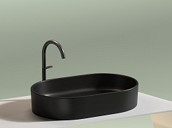 Ceramicanova Мебельная раковина Element 60 CN6048MB чёрный матовый – фотография-8