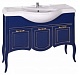 ASB-Woodline Мебель для ванной Эмили 105 синий/ патина золото – картинка-9
