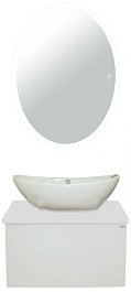 Misty Тумба с раковиной Ива 60 белая – фотография-2
