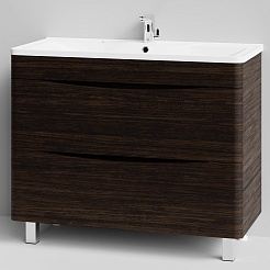 Водолей Тумба с раковиной Адель 100 палисандр – фотография-2