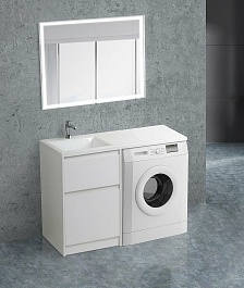 BelBagno Тумба под раковину Kraft 58 напольная Bianco Opaco – фотография-8