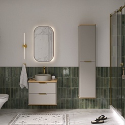 Equil Тумба с раковиной Desert 60 подвесная амарок – фотография-11