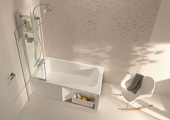 Jacob Delafon Акриловая ванна Bain-Douche Malice 160x85 L – фотография-2