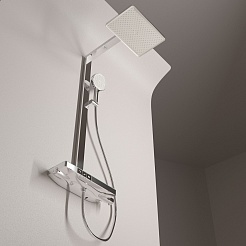 Sancos Душевая система Vos с термостатическим смесителем хром SC6100CH – фотография-8