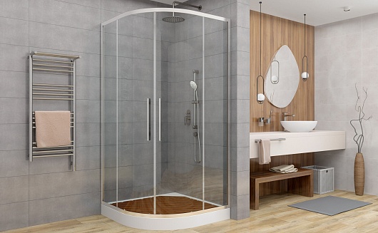 DTO  Душевой уголок HC 100 Chrome – картинка-3