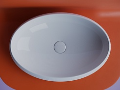 Ceramicanova Мебельная раковина Element 56 CN5033 белая – фотография-4