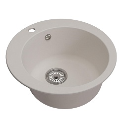 Mixline Мойка кухонная ML-GM13 белая – фотография-2