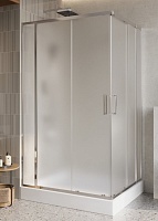 BelBagno Душевой уголок Luce 140/120 LUCE-AH-22-140/120-C-Cr профиль хром стекло прозрачное