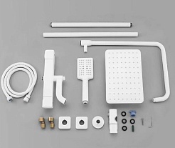 Gappo Смеситель для вынны G91 G2491-8 белая – фотография-3