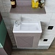 Бриклаер Мебель для ванной Кристалл 40 софт графит/ясень анкор темный – фотография-20