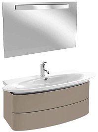 Jacob Delafon Мебель для ванной "Presquile 130" титан – фотография-1