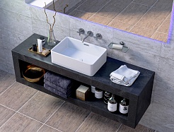 Allen Brau Мебельная накладная раковина Fantasy 48 4.11002.20 белый глянец – фотография-2