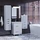 Mixline Мебель для ванной Стив 60 R 2 ящика белая – фотография-18