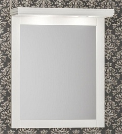 Opadiris Зеркало Мираж 65 слоновая кость – фотография-1