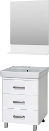 Misty Мебель для ванной Гармония 60 белая – фотография-3