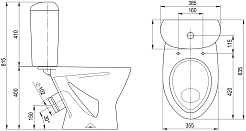 Santeri Унитаз-компакт Версия Комфорт – фотография-9