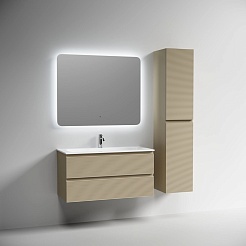 Sancos Тумба под раковину Folk 100 капучино – фотография-4