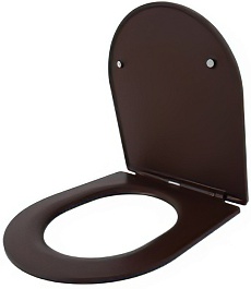 Esbano Сиденье для унитаза Azalea/Clavel кофе матовое – фотография-2