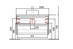 Jorno Тумба с раковиной Wood 100 белая столешница светлая – фотография-6