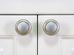 Misty Тумба под раковину Жардин 105 светло-бежевая – фотография-2