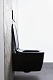 Allen Brau Унитаз подвесной Liberty 4.33007.31 чёрный матовый с крышкой 4.33008.31 – фотография-58