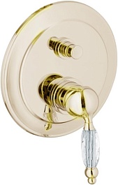 Webert Смеситель Alexandra AL860101010 золото, для ванны и душа – фотография-1