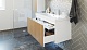 Velvex Мебель для ванной подвесная Klaufs 100 белая/дерево – картинка-15