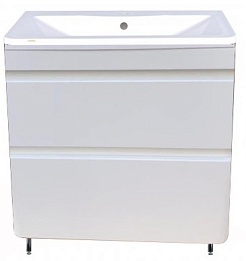 Style Line Мебель для ванной напольная Атлантика 60, Люкс антискрейч, PLUS – фотография-2
