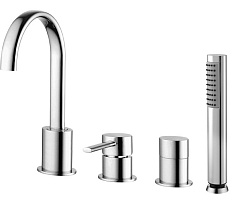 Cezares Смеситель OVER-BVD-01-Cr на борт ванны – фотография-1